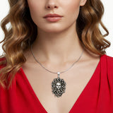 Medusa Pendant Necklace