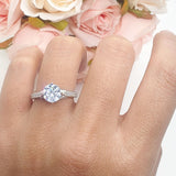 Art Deco Round Vintage Style Ring