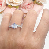 Art Deco Round Vintage Style Ring