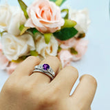 Art Deco Two Piece Bridal Ring