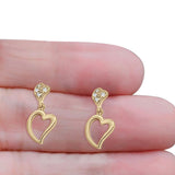 Heart Stud Earrings