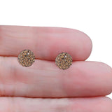 Full Ball Stud Earring