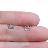 Princess Crown Stud Earring