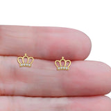 Princess Crown Stud Earring
