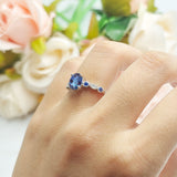 Oval Natural Stone Vintage Style Ring