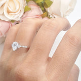 Pear Teardrop Vintage Style Ring