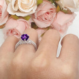 Art Deco Round Vintage Style Ring