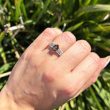 Vintage Style Oval Natural Stone Ring