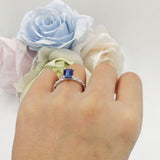 Art Deco Emerald Cut Ring