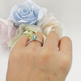 Art Deco Emerald Cut Ring