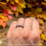 Half Eternity Wedding Band
