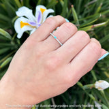 Heart Turquoise Full Eternity Band.