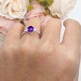 Pear Teardrop Vintage Style Ring