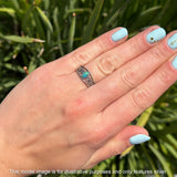 Oxidized Filigree Ring