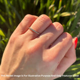 Minimalist Bali Style Oxidized Band