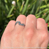 Oxidized Skull & Feather Rings
