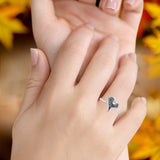 Mushroom Heart Ring
