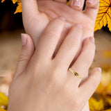 Paw Print & Heart Ring