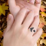 Whale Tail & Sea Turtle Ring