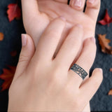 Celtic Triquetra & Dragons Ring