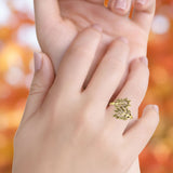 Leaf Branch Ring