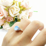 Vintage Style Oval Natural Stone Ring 