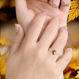 Crescent Moon Ring