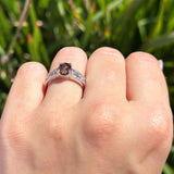 Vintage Style Oval Natural Stone Ring