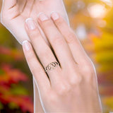  Oxidized Trinity Ring
