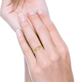 Pentagram Star Plain Ring Celtic Filigree Design 925 Sterling Silver