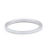 14K Gold 1.7mm Art Deco Diamond Eternity Wedding Band G SI