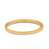 14K Gold 1.7mm Art Deco Diamond Eternity Wedding Band G SI