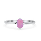 Art Deco Oval Simulated Cubic Zirconia Wedding Engagement Ring Solid 925 Sterling Silver