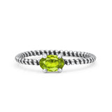 Art Deco Rope Oval Statement Fashion Oxidized Thumb Ring Solid 925 Sterling Silver