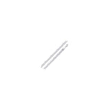 1MM 025 Curb Link Chain .925 Sterling Silver Sizes "16-24" Inches