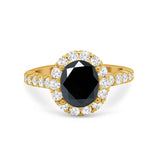 Solitaire Accent Wedding Ring Simulated Cubic Zirconia 925 Sterling Silver