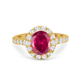 Solitaire Accent Wedding Ring Simulated Cubic Zirconia 925 Sterling Silver