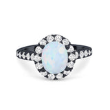 Solitaire Accent Wedding Ring Simulated Cubic Zirconia 925 Sterling Silver