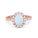 Solitaire Accent Wedding Ring Simulated Cubic Zirconia 925 Sterling Silver