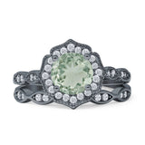 Two Piece Floral Ring