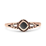Princess Vintage Style Thumb Ring Fashion Oxidized Solid 925 Sterling Silver