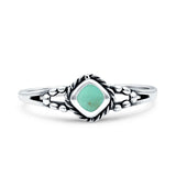 Princess Vintage Style Thumb Ring Fashion Oxidized Solid 925 Sterling Silver