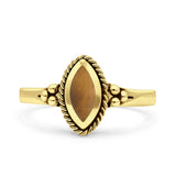 Vintage Style Marquise New Design Thumb Ring Statement Fashion Oxidized Solid 925 Sterling Silver
