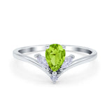 Art Deco Marquise Engagement Ring, Simulated CZ, 925 Silver