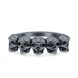 Skull Heads Ring