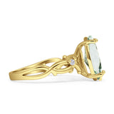 Marquise Split Shank Ring