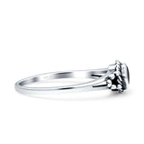 Princess Vintage Style Thumb Ring Fashion Oxidized Solid 925 Sterling Silver