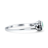 Princess Vintage Style Thumb Ring Fashion Oxidized Solid 925 Sterling Silver