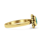 Petite Dainty New Style Oval Thumb Ring Statement Fashion Oxidized Solid 925 Sterling Silver