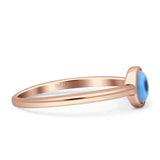 Evil Eye Ring 925 Sterling Silver